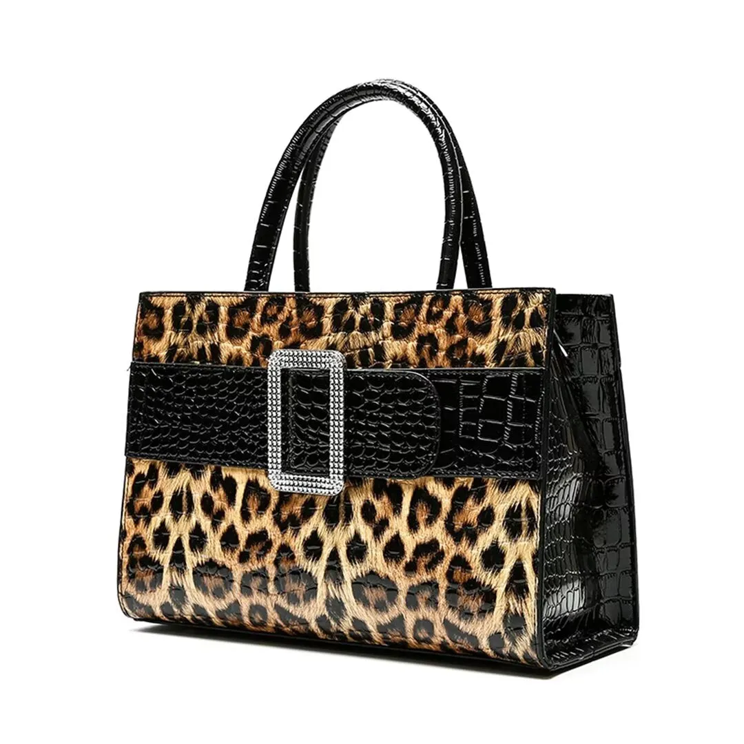 ExoticElegance Alligator Pattern Tote