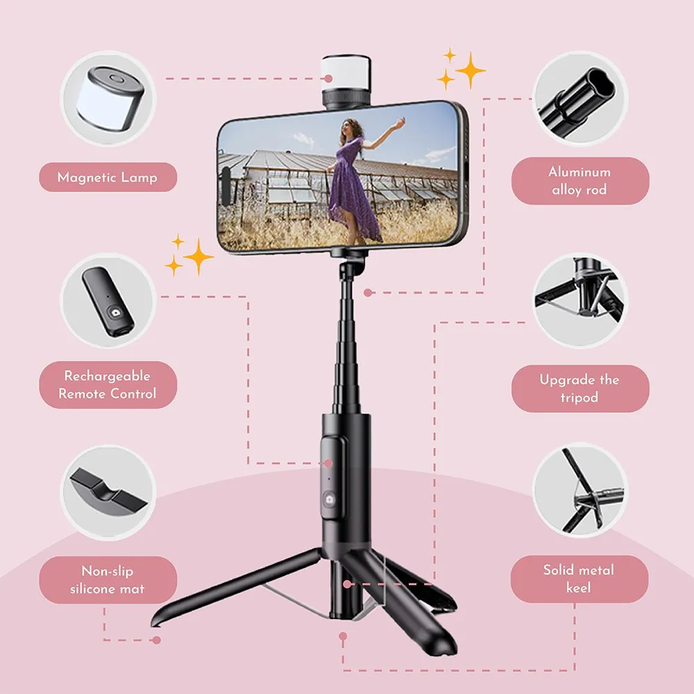Extendable Selfie Stick Tripod