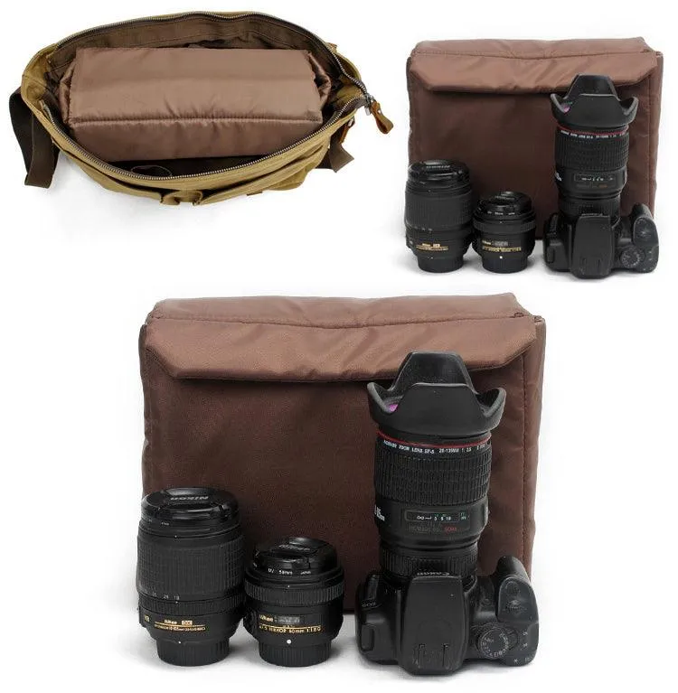 FadedSolidCanvas and inner purseMiniCrossbody Outdoor Black Bags