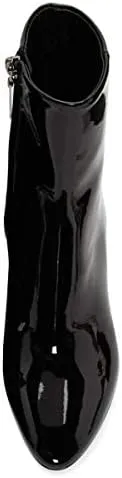 FSJ Women Basic Chunky Heel Ankle Boot Closed Toe Water-Proof Casual Comfy Shoe Size 4-15 US