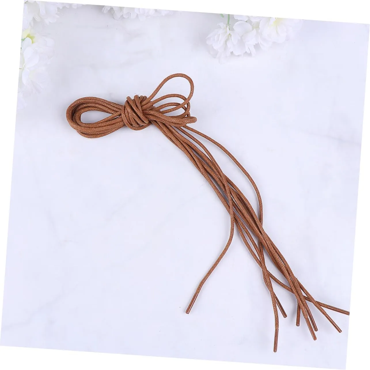 GALPADA 12 Pairs Waxed Shoelace Shoes Accessories Round Shoe Laces Thin Shoe Laces Shoelace Cord