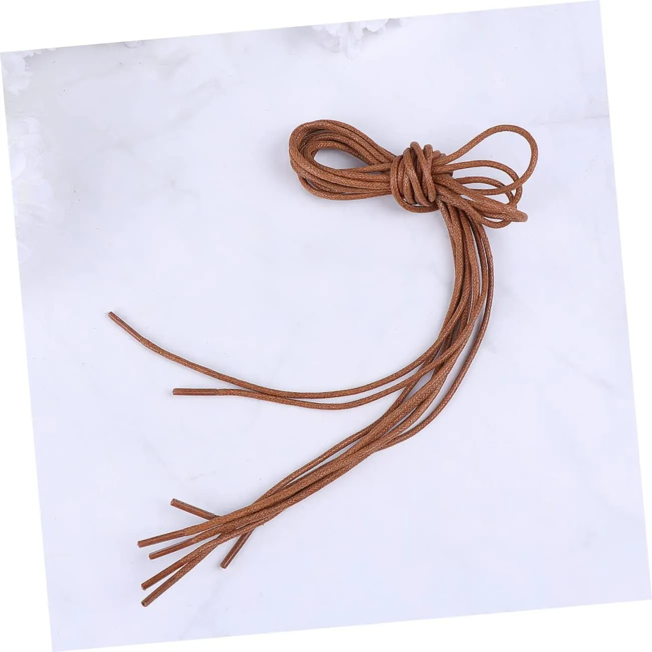 GALPADA 12 Pairs Waxed Shoelace Shoes Accessories Round Shoe Laces Thin Shoe Laces Shoelace Cord