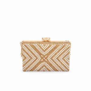 Golden Bridal Clutch P15254