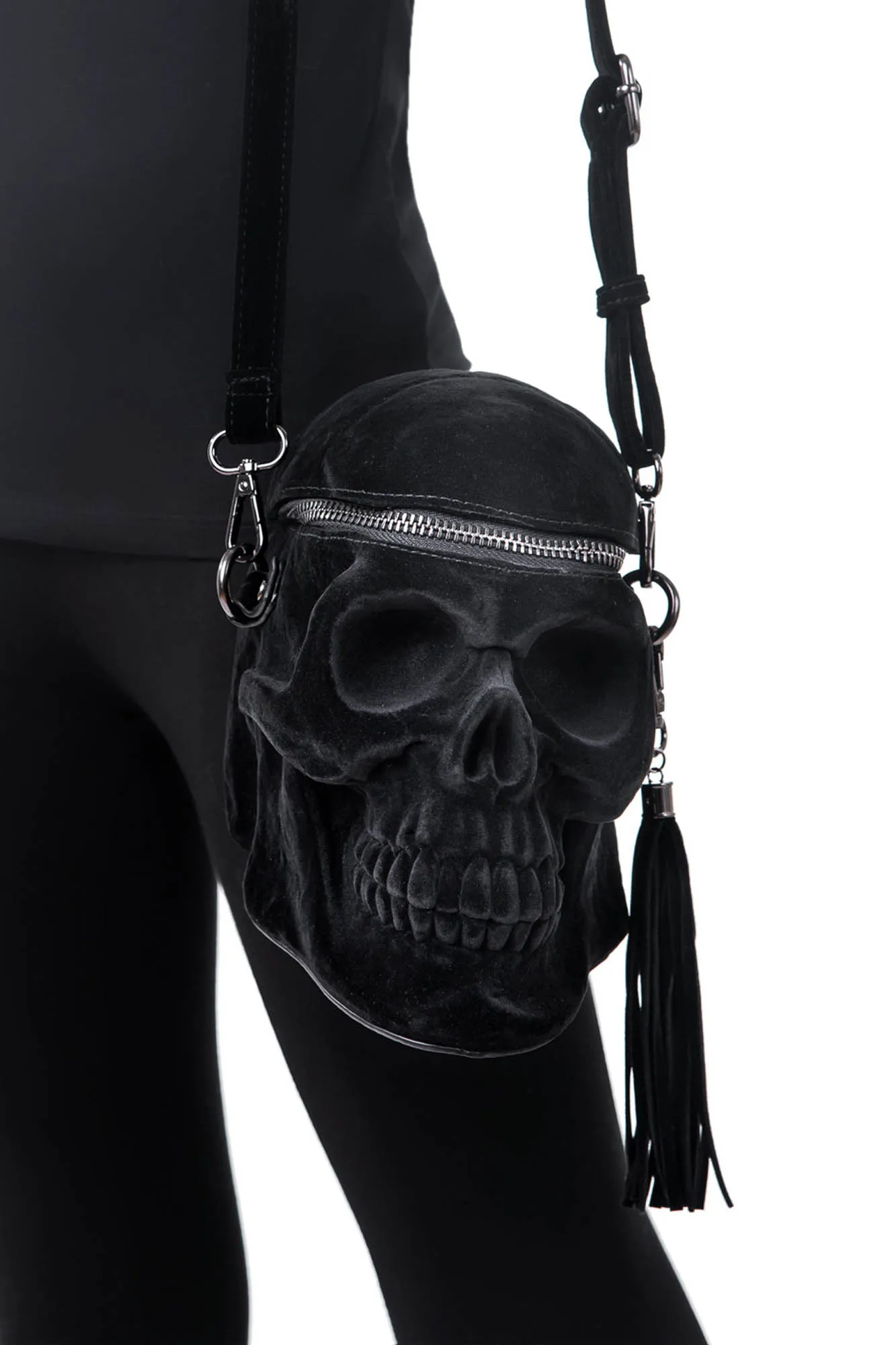 Grave Digger Skull Handbag [VELVET]