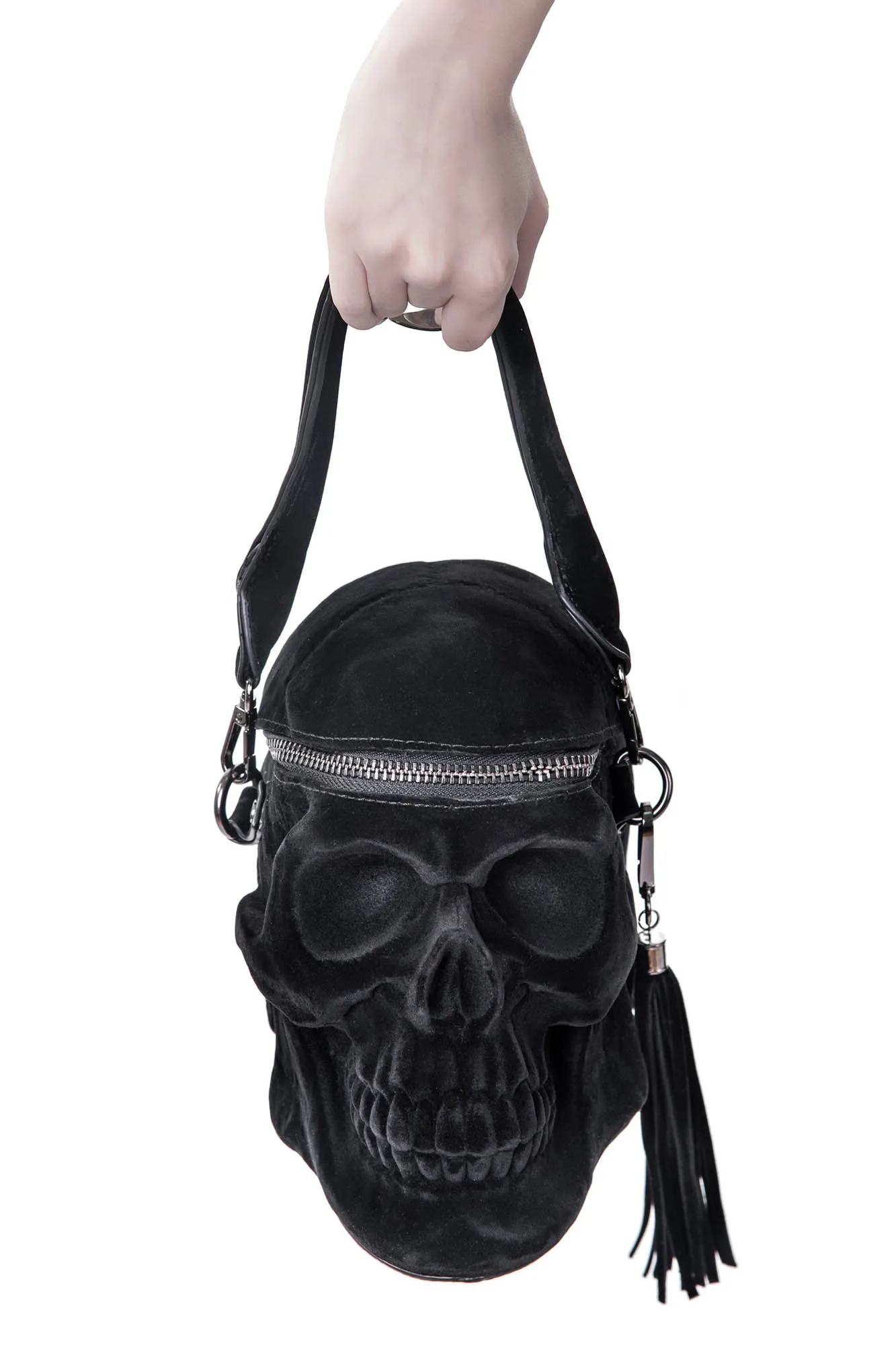 Grave Digger Skull Handbag [VELVET]