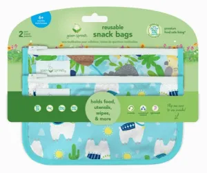 Green Sprouts Assorted Reusable Snack Bags