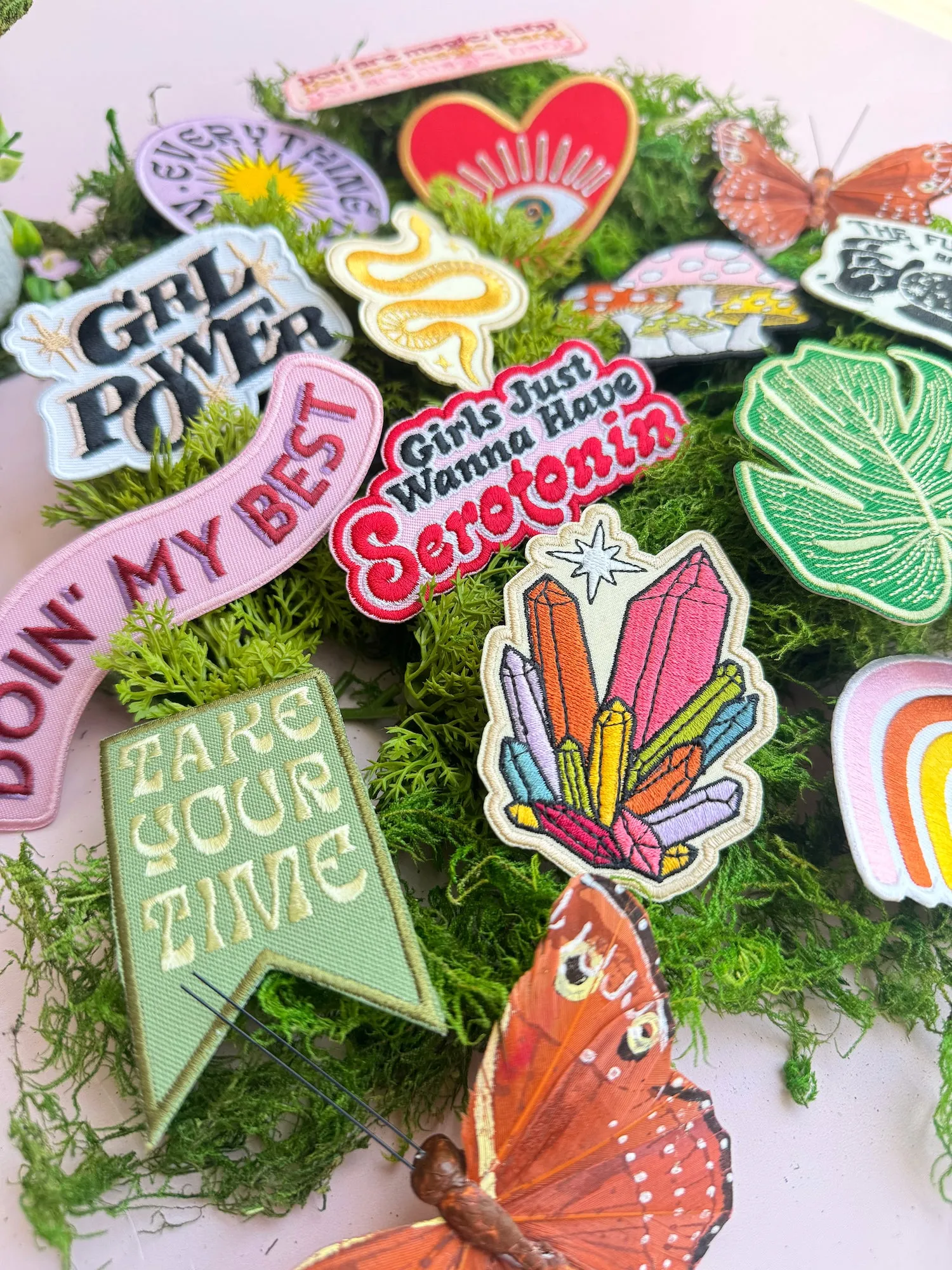 GRL POWER (Iron-On) Patch