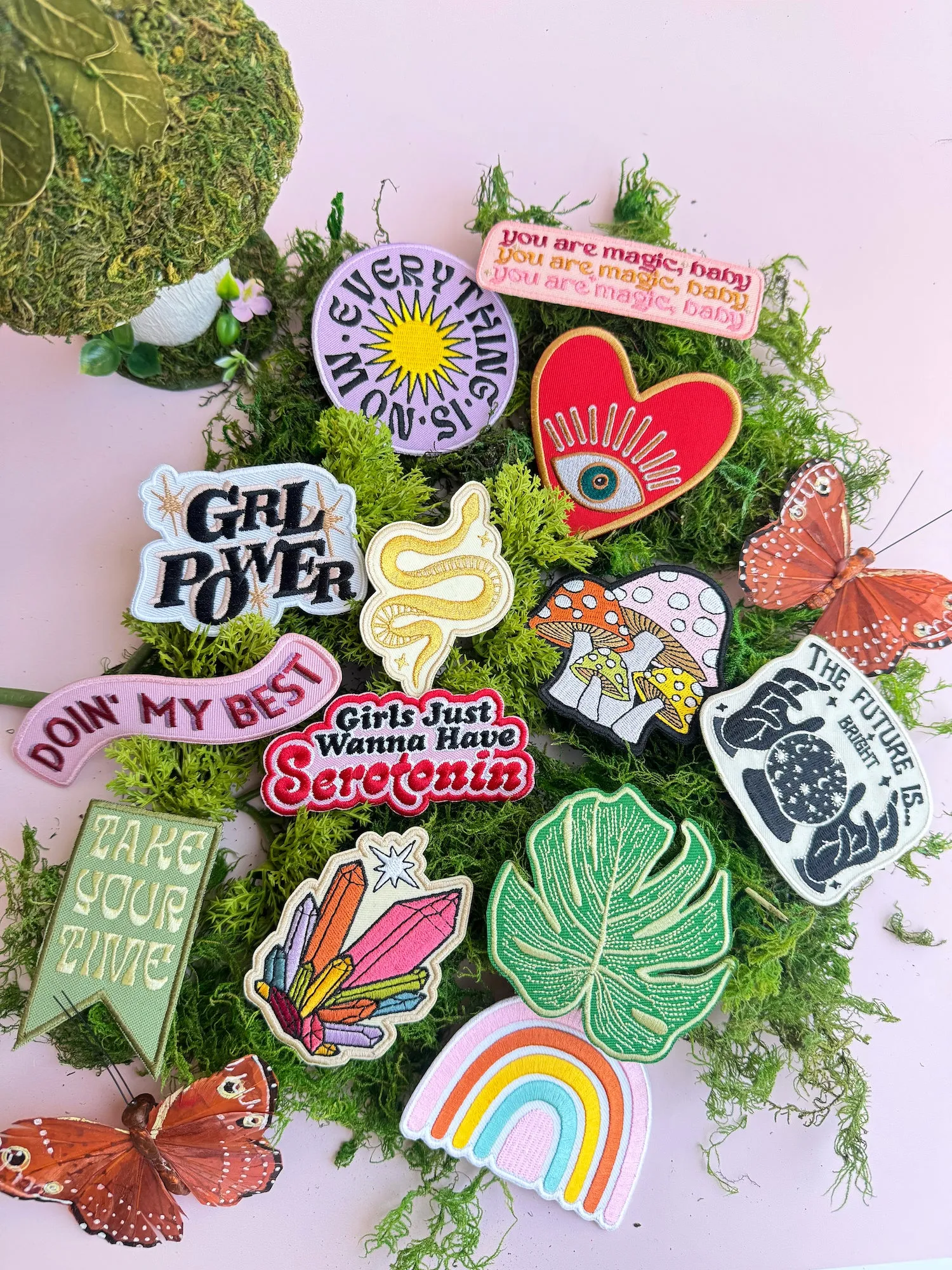 GRL POWER (Iron-On) Patch