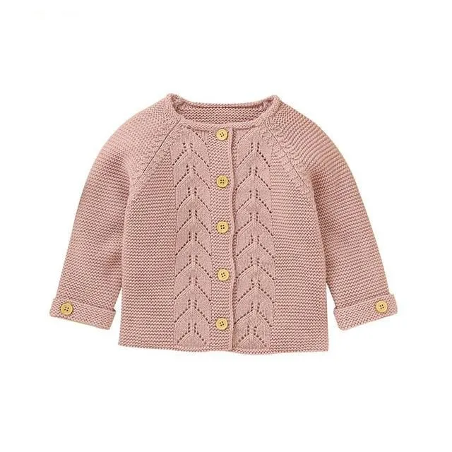 Knitted Baby Romper Set
