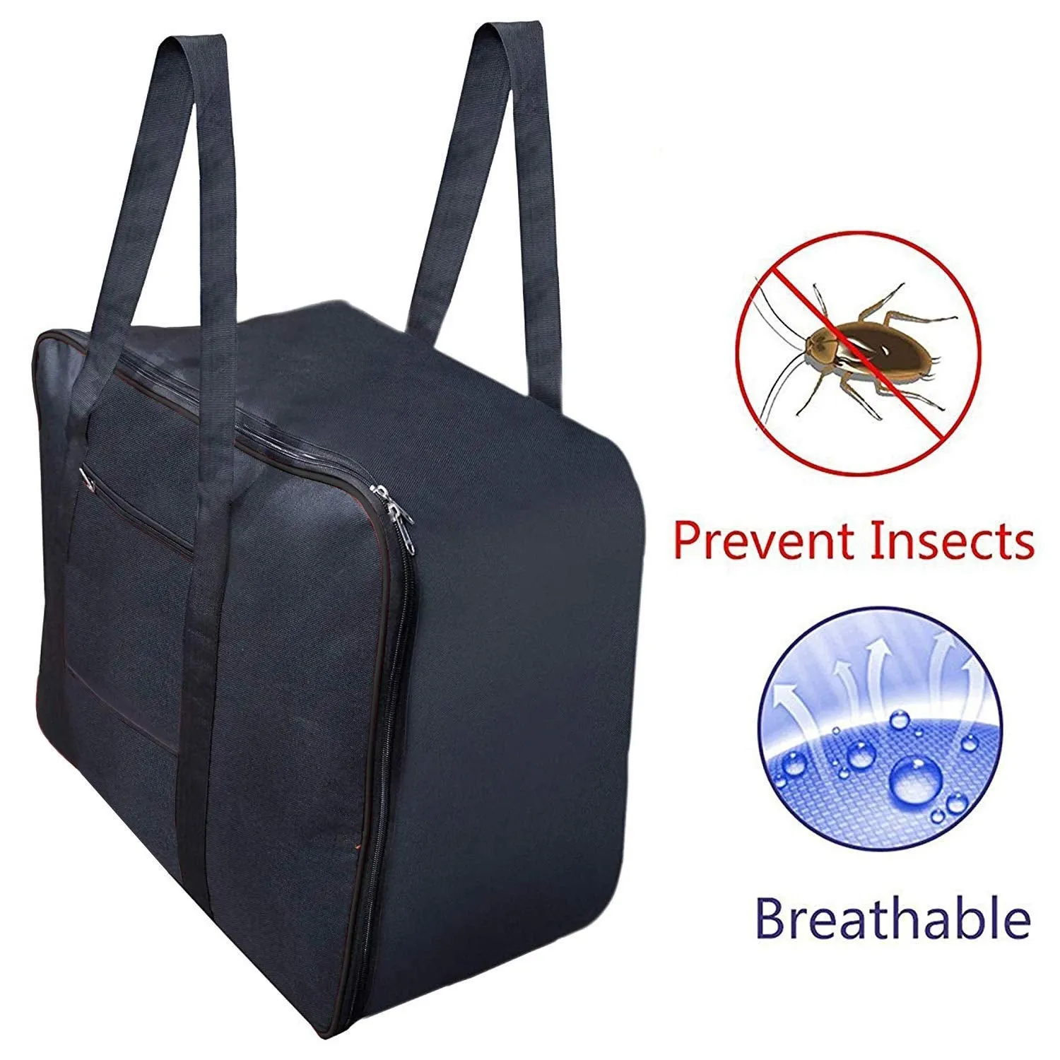 Kuber Industries Luggage Bag | Trolley Bags for Travel | Collapsible Luggage Bag | Travelling Bag | Trolley Bags for Suitcase | Lightweight Luggage Bag | 24 Inch | Pack of 5 | Khakhi Gray