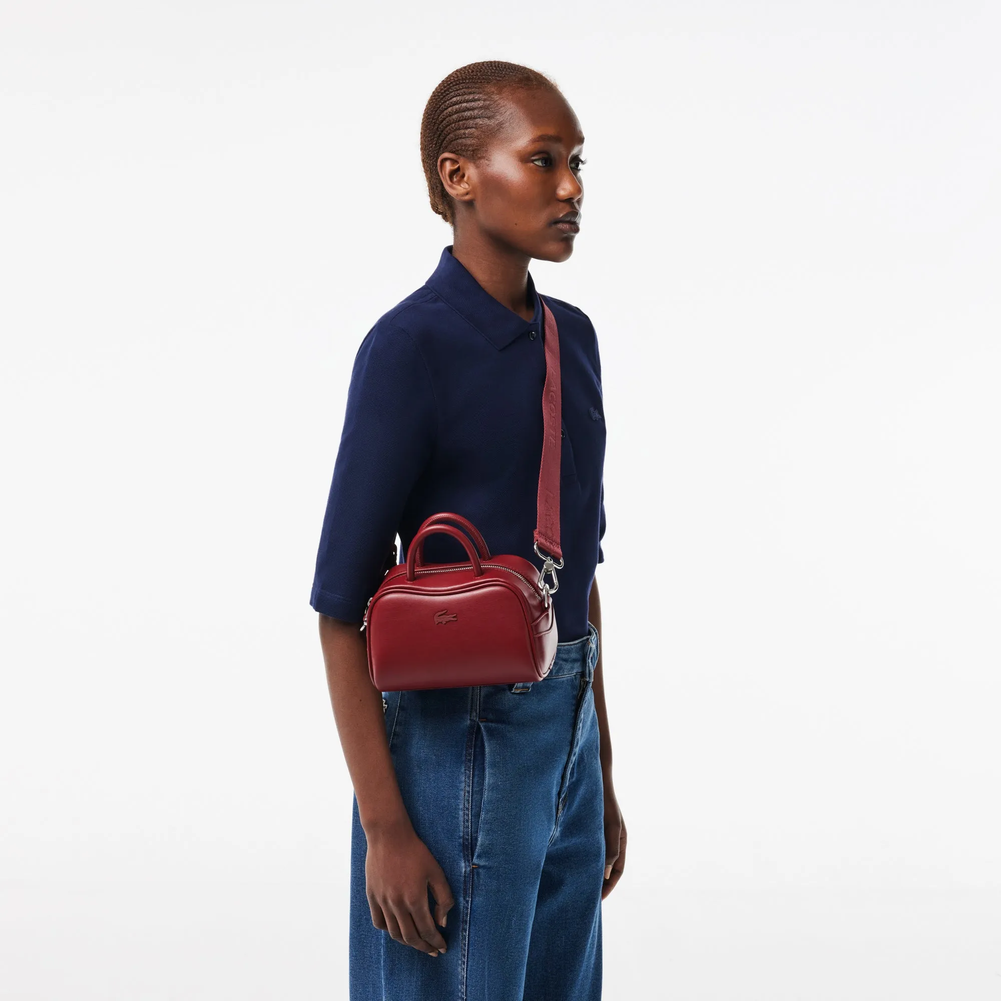 Lacoste Women's Mini Lora Leather Purse