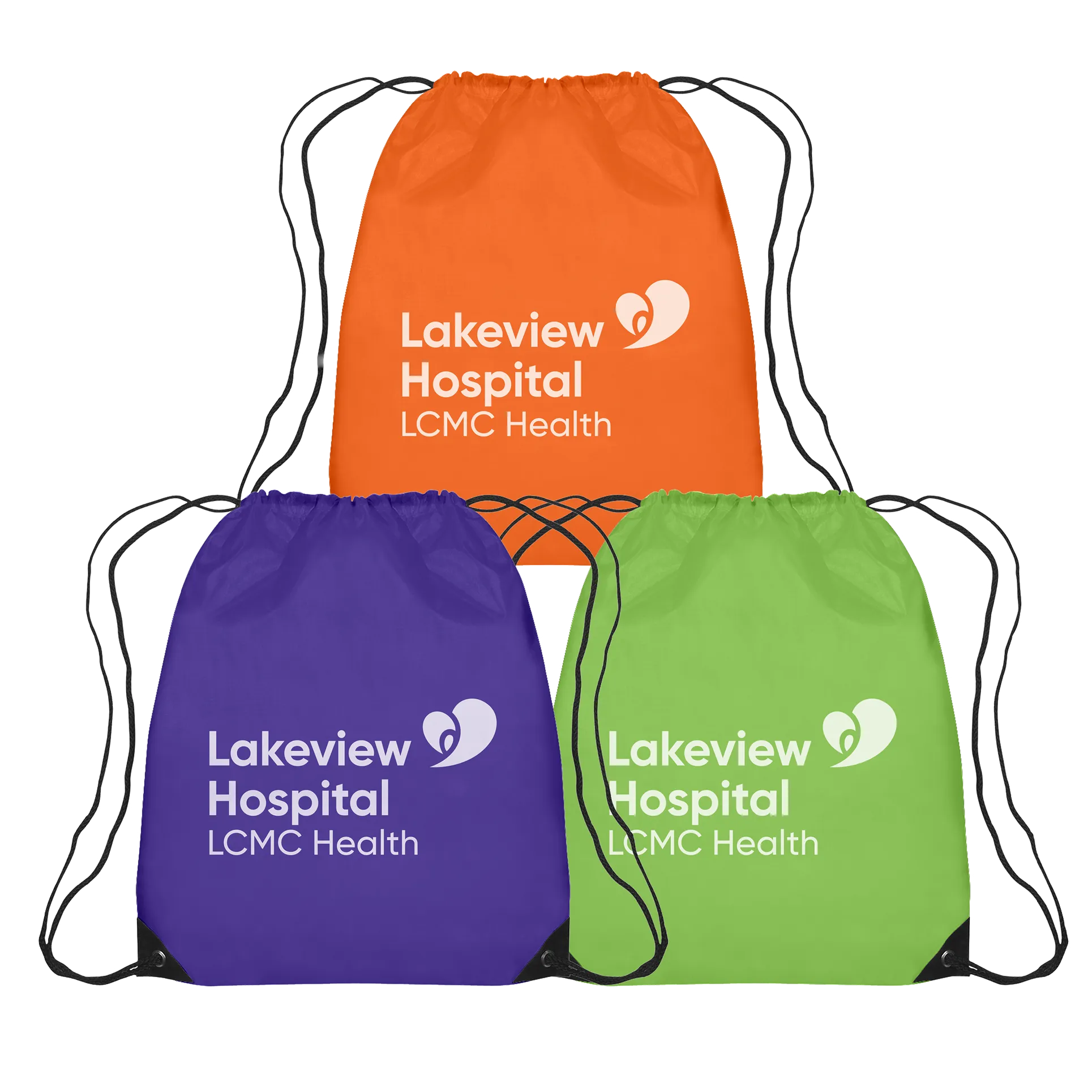 Lakeview Hospital Cinch Bag