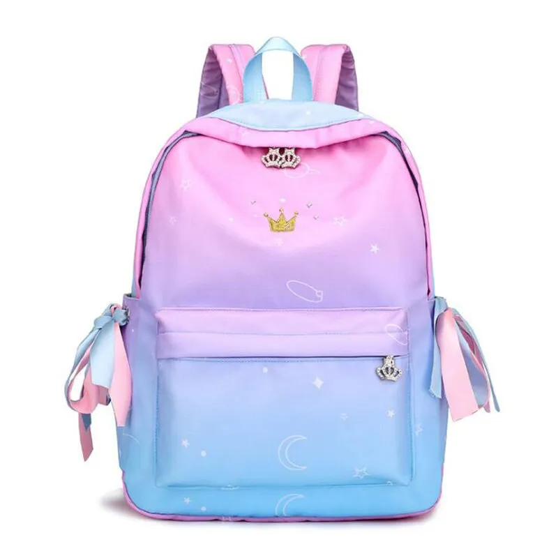 LDM 2021 New Nylon Outdoor Travel Backpack Lightweight And Fashionable Campus Student School Bag