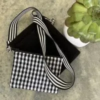 LF Crossbody Bag -  Black