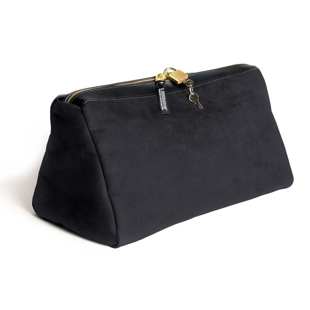 Liberator Tallulah Locking Sex Toy Storage Case with Brass Zipper & Matching Lock & Key
