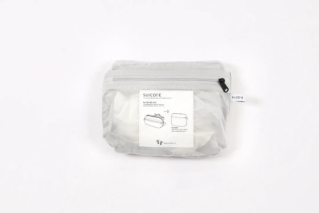 Lightweight Waist Pouch - Lt. Gray