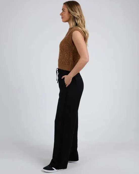 Luna Knit Vest - Tan