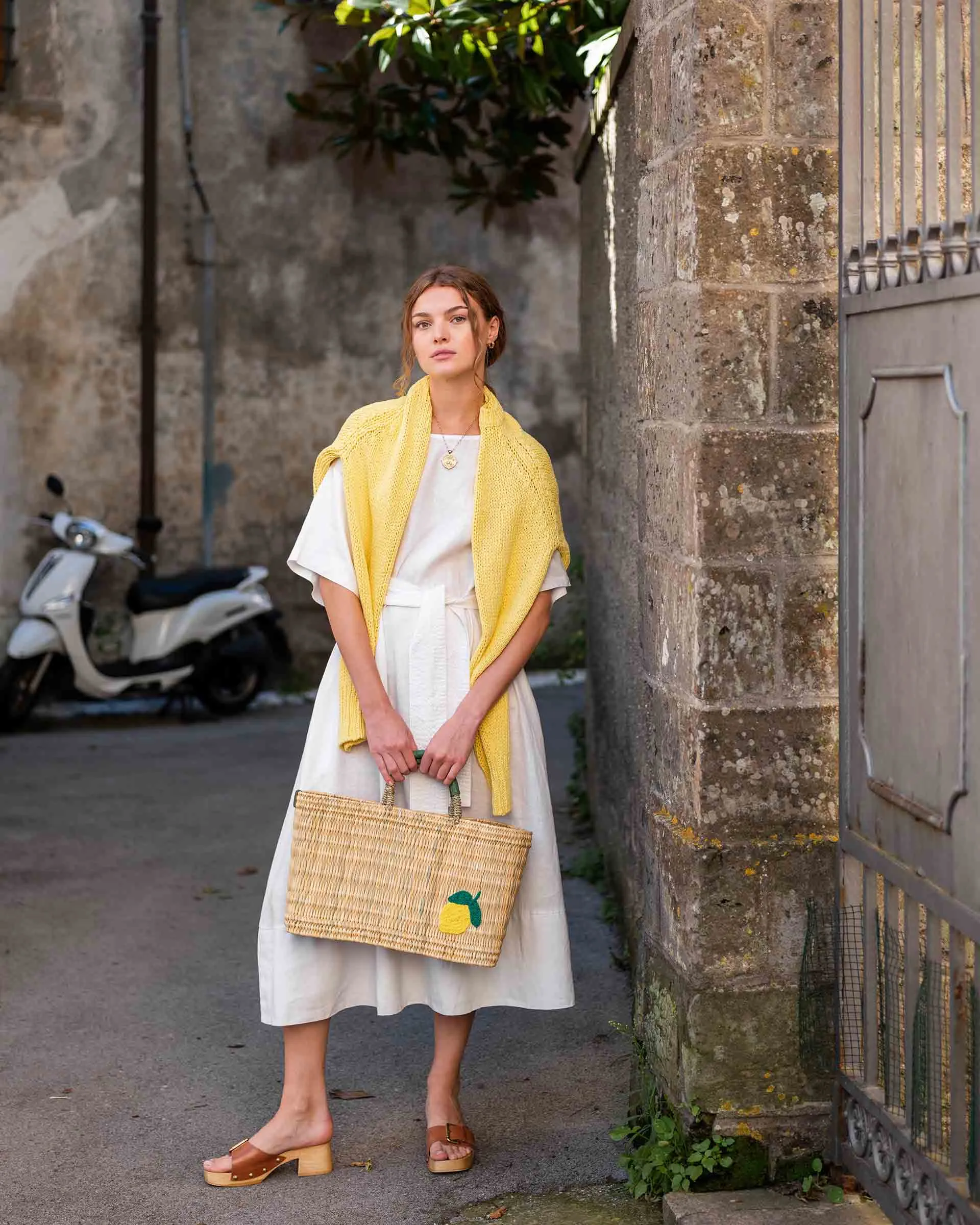 Medina Icon Basket - Lemon