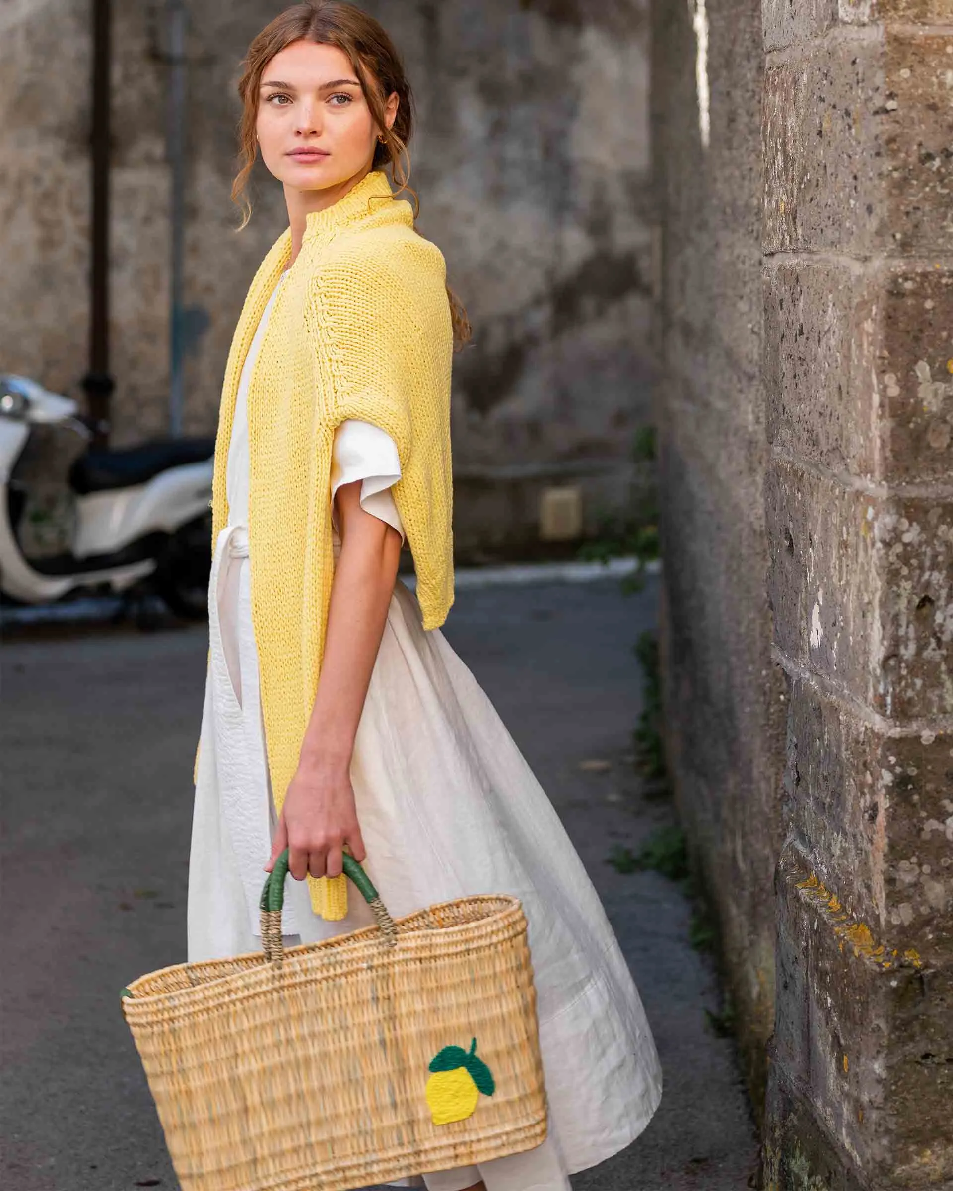 Medina Icon Basket - Lemon