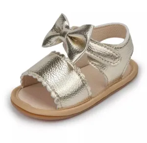 Nelly - Bow Sandal , Gold