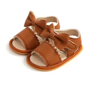 Nelly - Bow Sandal , Tan