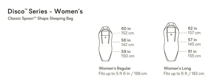 NEMO | Disco Women’s Endless Promise® Down Sleeping Bag 15˚F - Discontinued