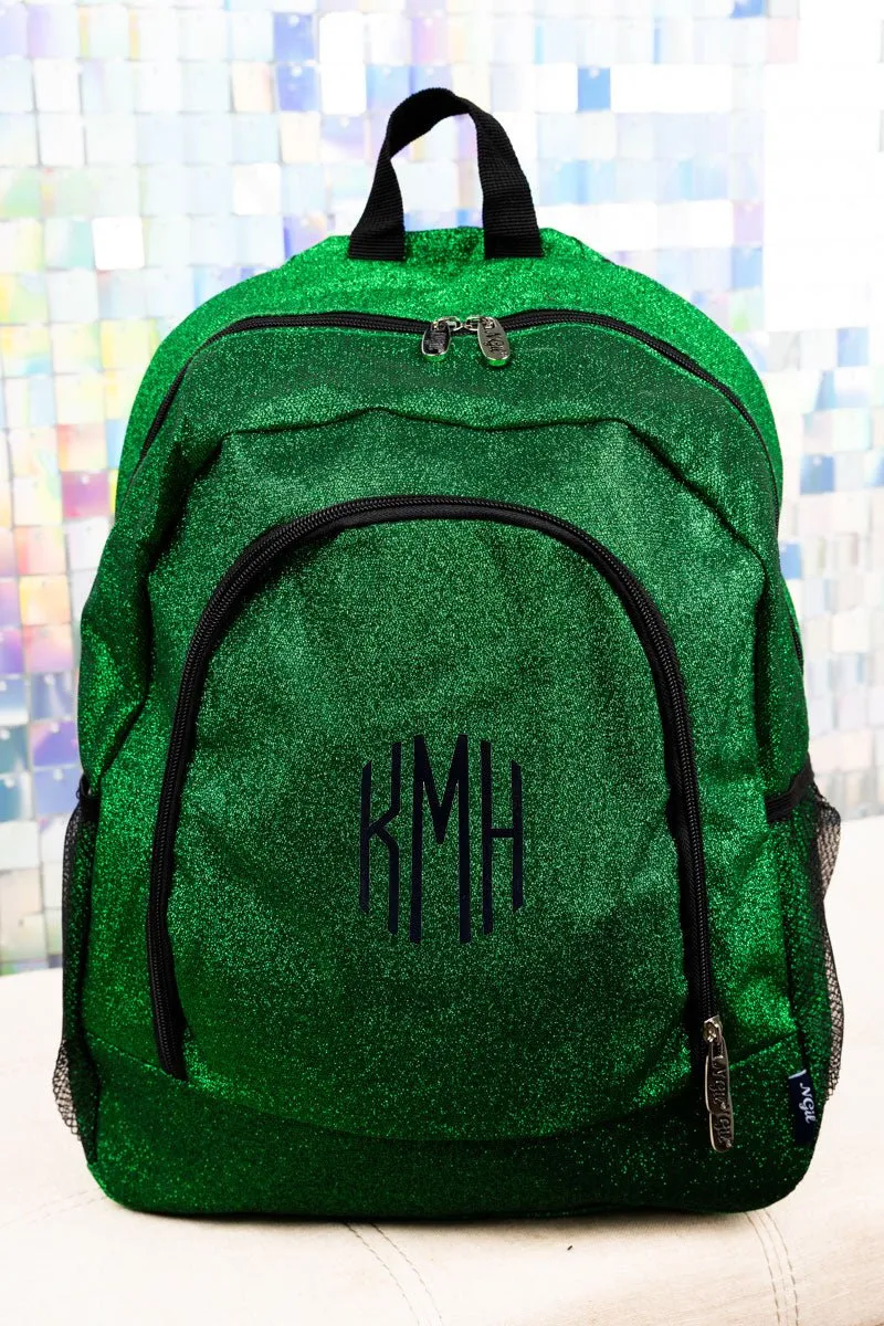 NGIL Green Glitz & Glam Large Backpack