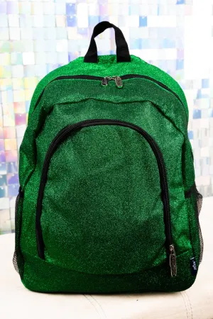 NGIL Green Glitz & Glam Large Backpack