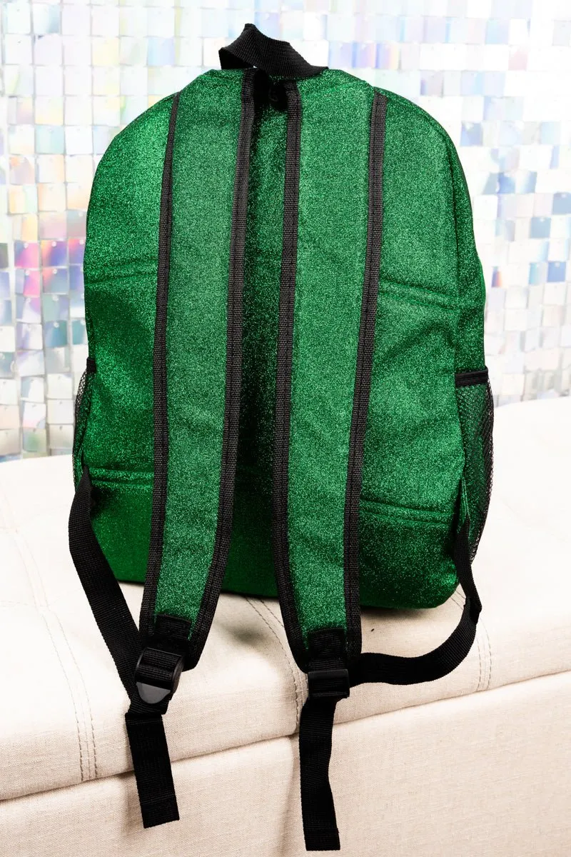 NGIL Green Glitz & Glam Large Backpack