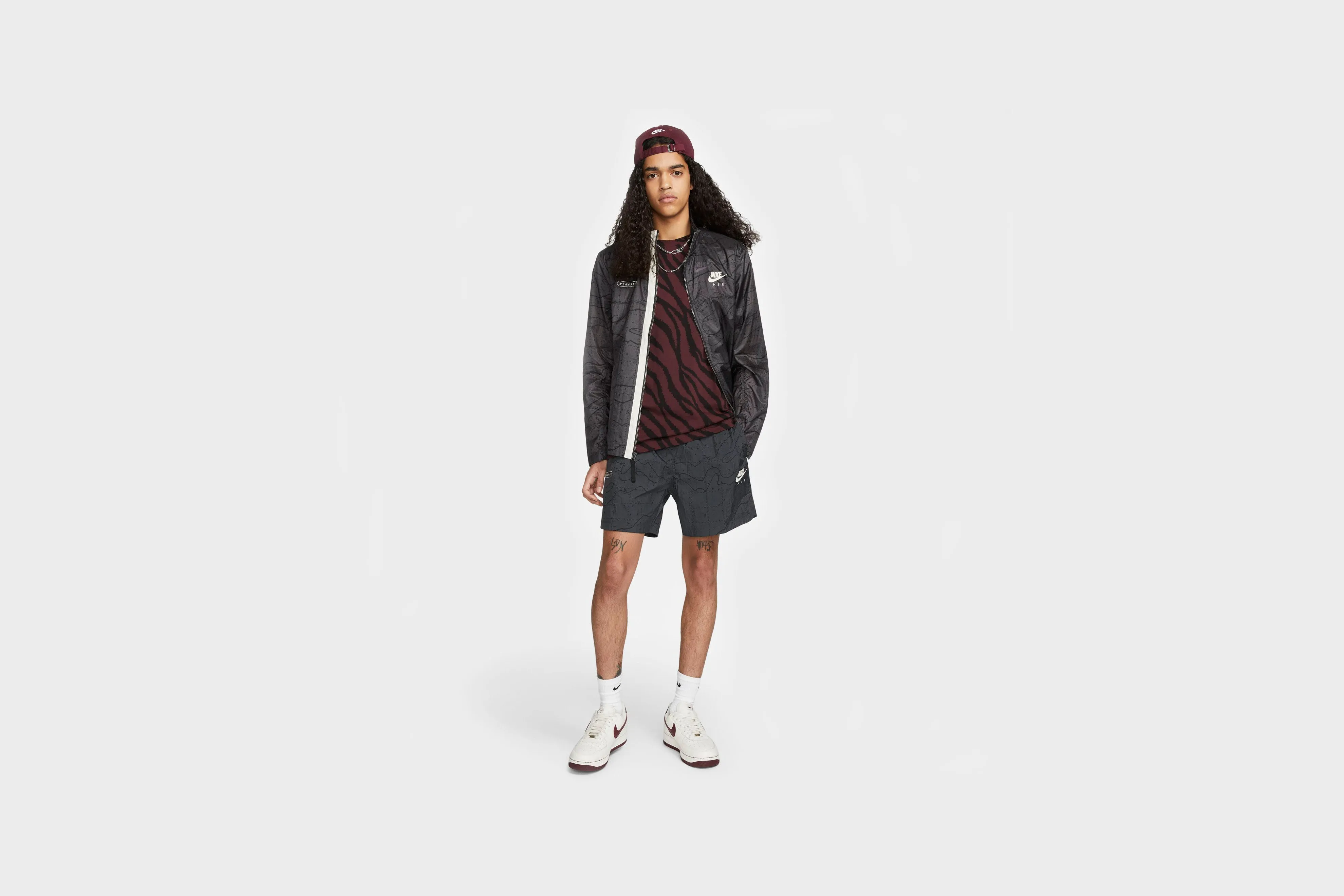 Nike Air Men’s Lined Woven Shorts (Black)