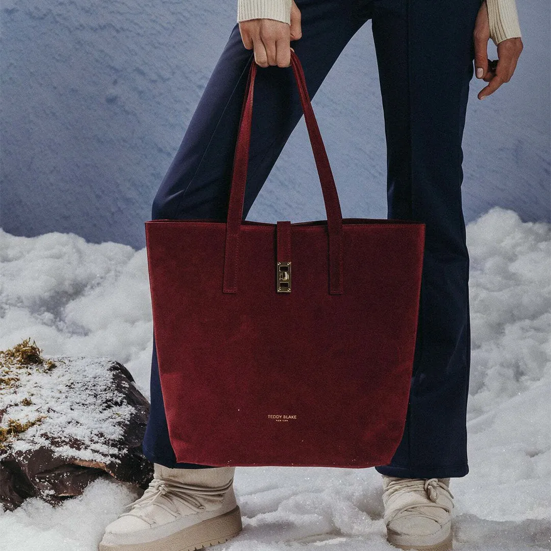 Nina Suede 12" - Dark Red