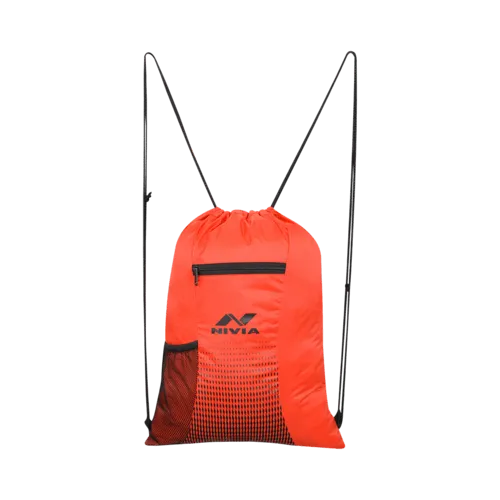 NIVIA STRING BAG (WITH SIPPER POCKET) | KIBI Sports