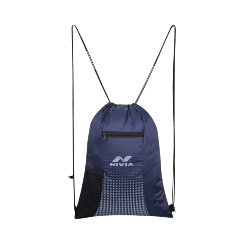 NIVIA STRING BAG (WITH SIPPER POCKET) | KIBI Sports
