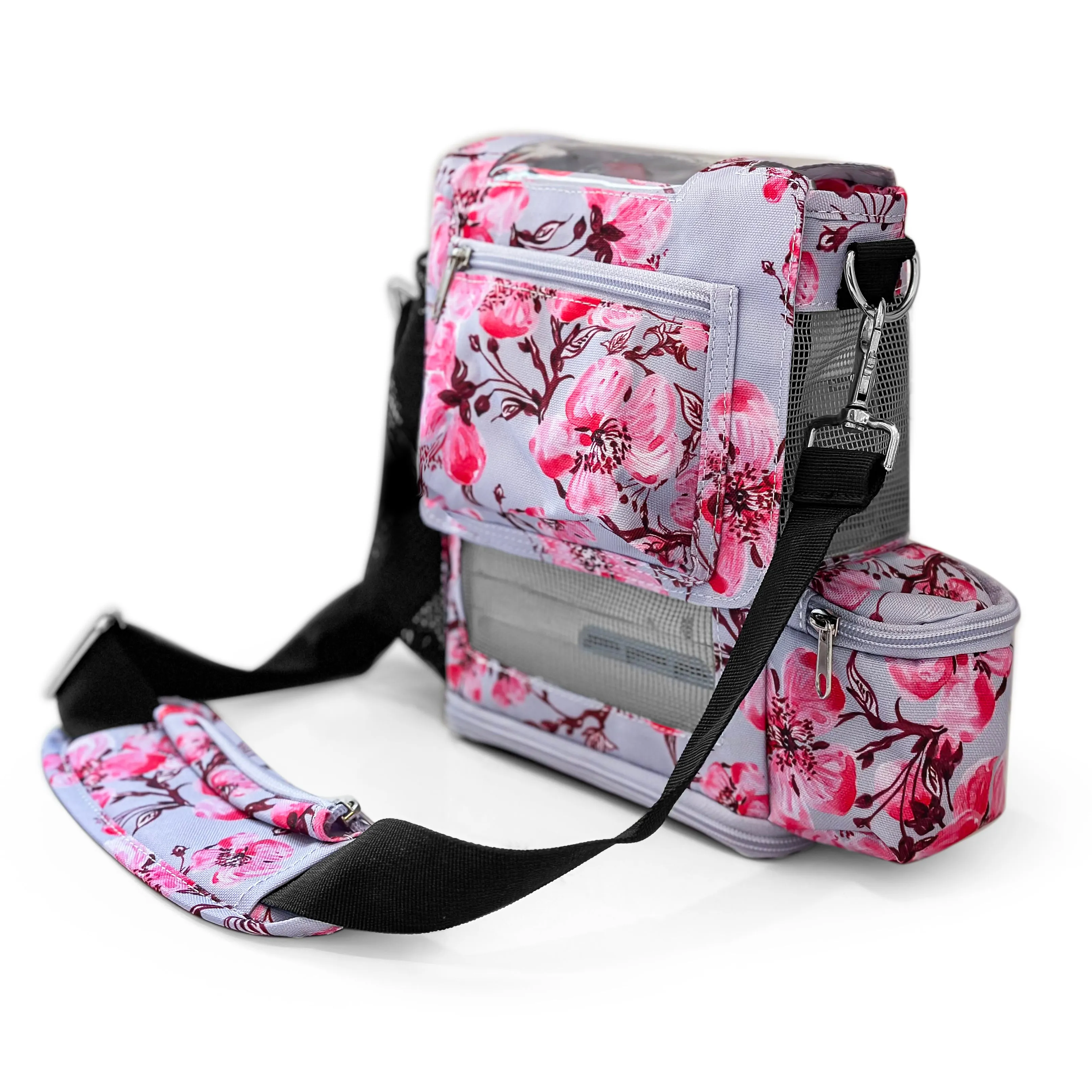 o2totes Inogen One G5 Carry Bag w/Pockets - Floral
