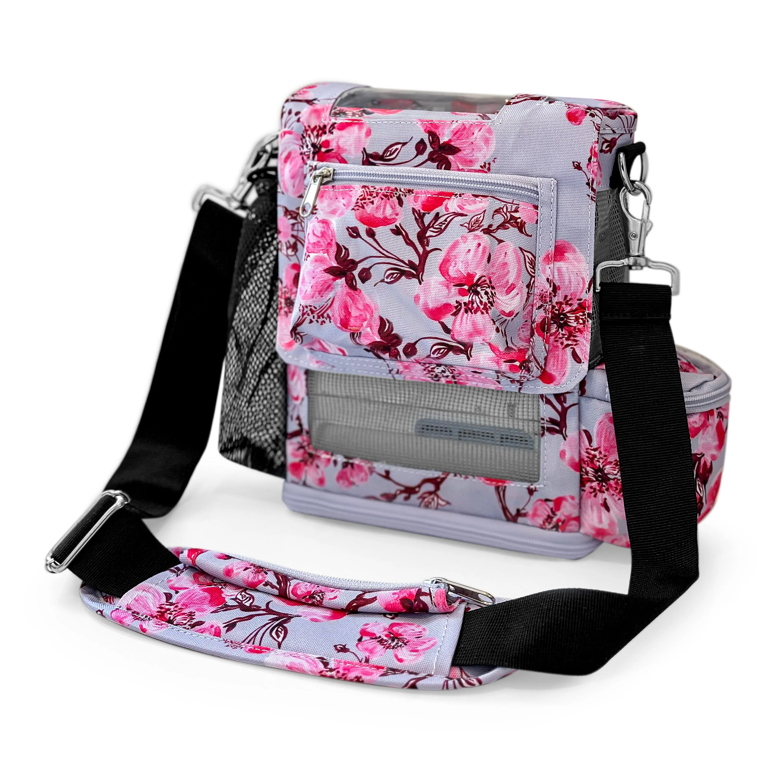 o2totes Inogen One G5 Carry Bag w/Pockets - Floral