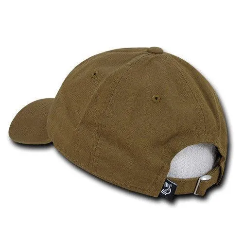 Patriotic USA American Flag Embroidered Relaxed Polo Baseball Dad Caps Hats