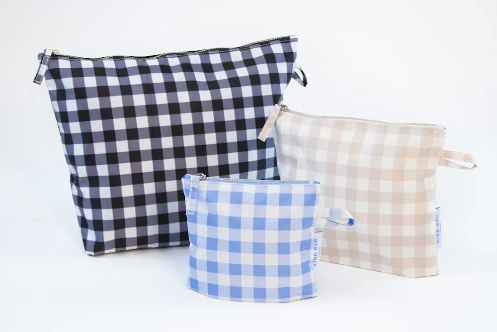Pouches Gingham
