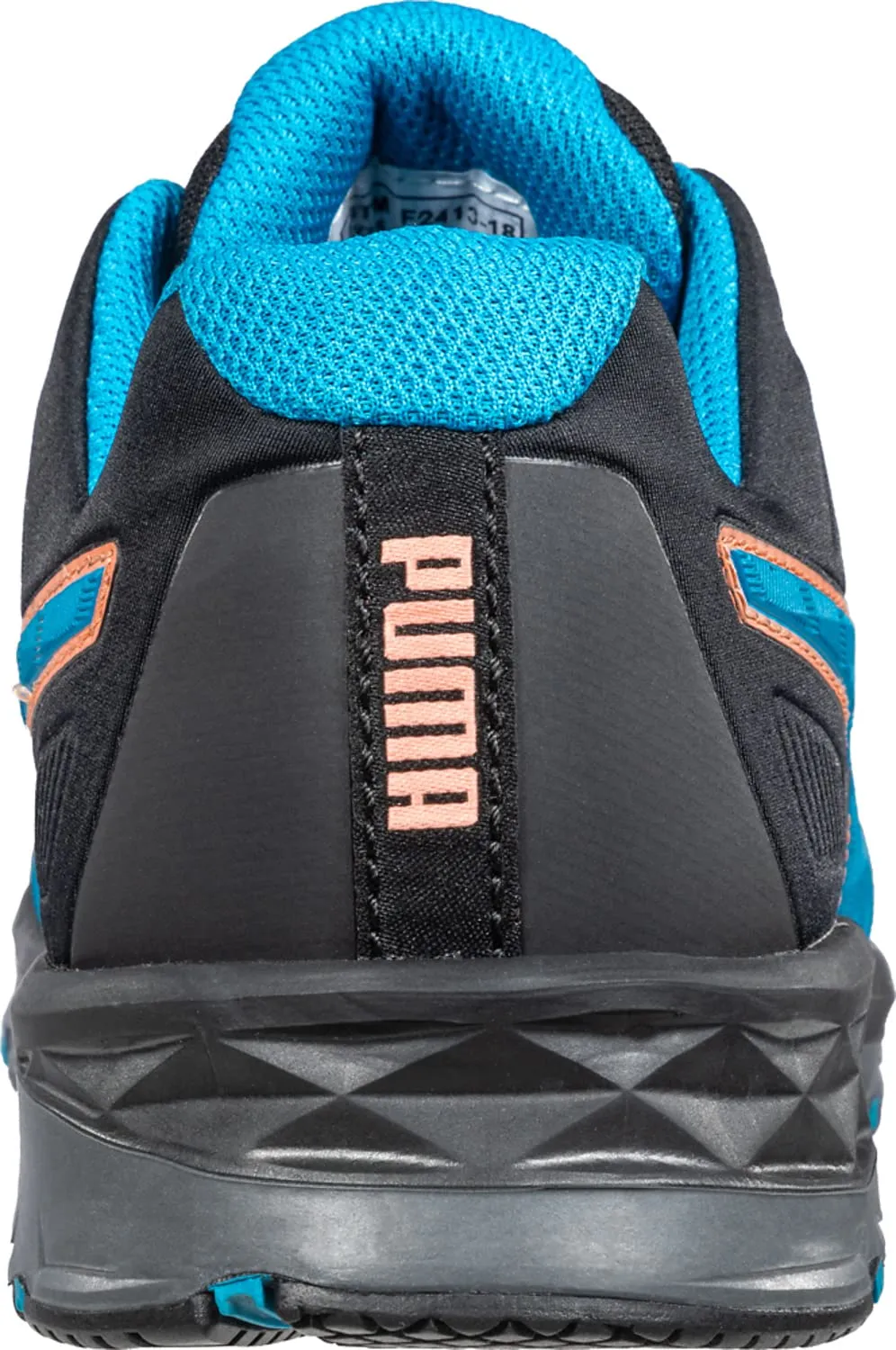 PUMA Women's Fuse Knit Black Low Industrial Shoe, 10