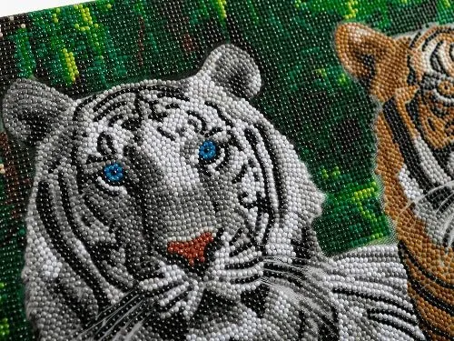 "Tigers" Crystal Art Kit 40x50cm