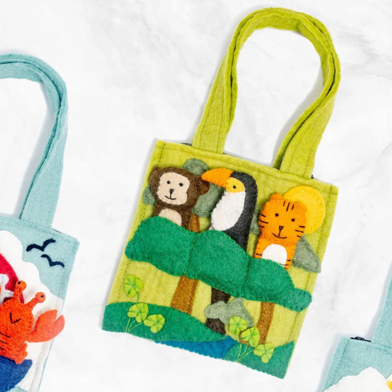 Rainforest Puppet Bag