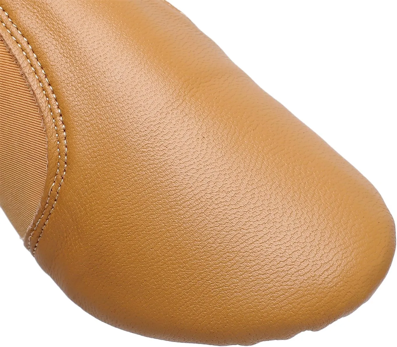 Rosefinch Women's Stretch Jazz Dance Shoes Brown Tan Black Antiskid Sole Jazz Shoes