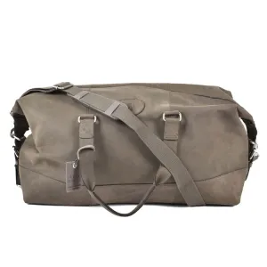 Rowallan Wayfarer All Leather Grey Holdall