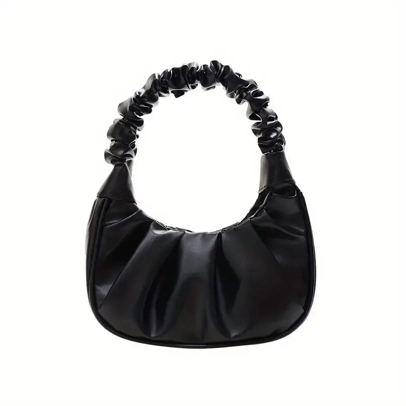 Ruched Shoulder Bag