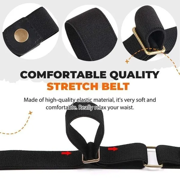 Seamless Elastic Belt | Simple and effortless buckles