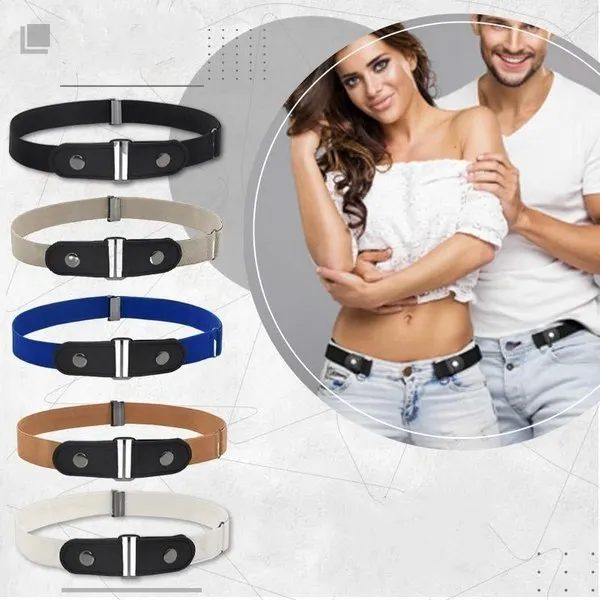 Seamless Elastic Belt | Simple and effortless buckles