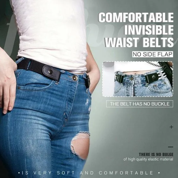 Seamless Elastic Belt | Simple and effortless buckles