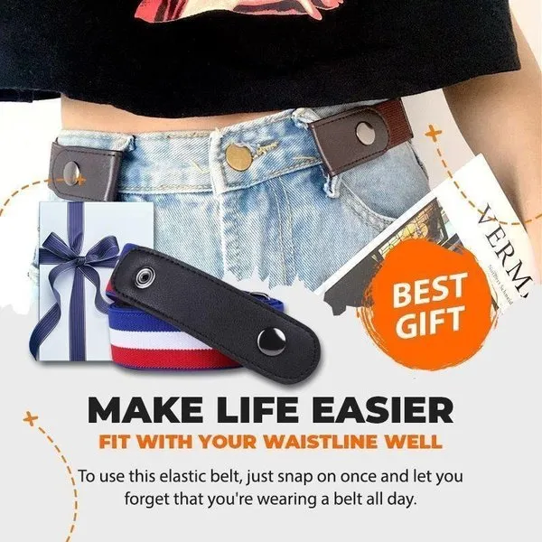 Seamless Elastic Belt | Simple and effortless buckles