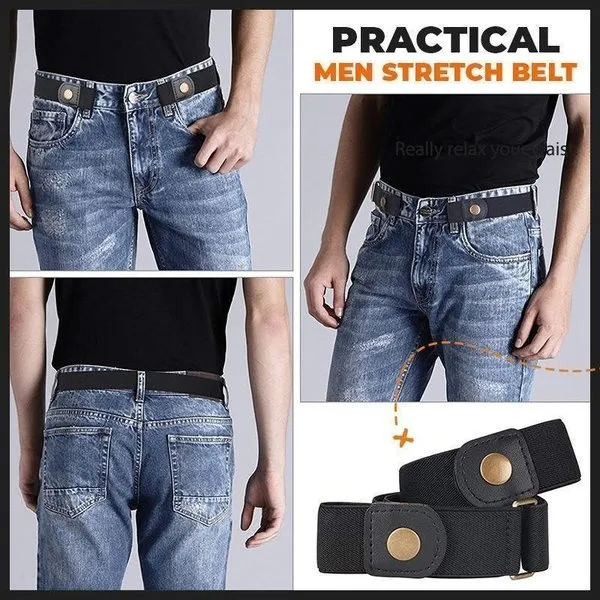 Seamless Elastic Belt | Simple and effortless buckles