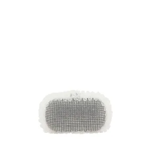 Self-Portrait The Crystal Lace Clutch Bag