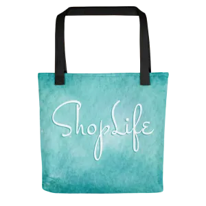 Shop Life™ Watercolor Tote Bag - Ocean